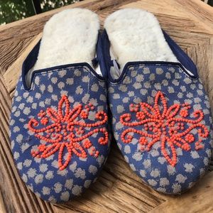 Anthropologie Slipper Slides